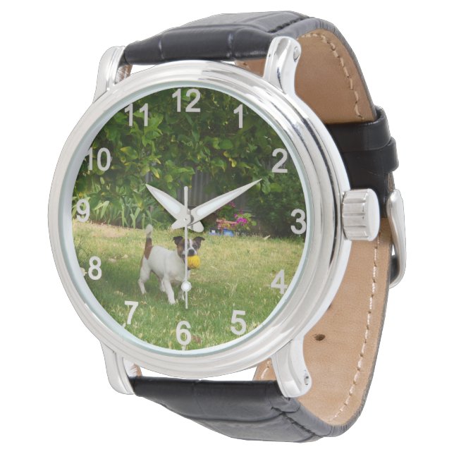 Días felices de Fox Terrier, reloj de pulsera para (Angular)