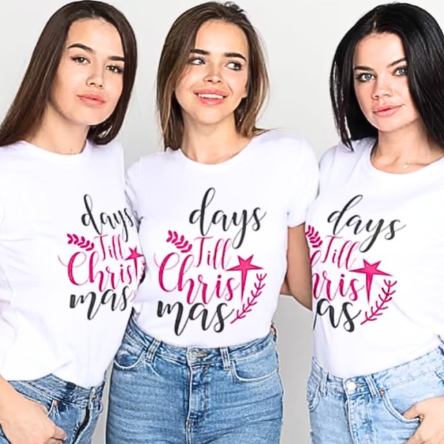 Días hasta Navidades camiseta perfecta para el uso (Subido por el creador)
