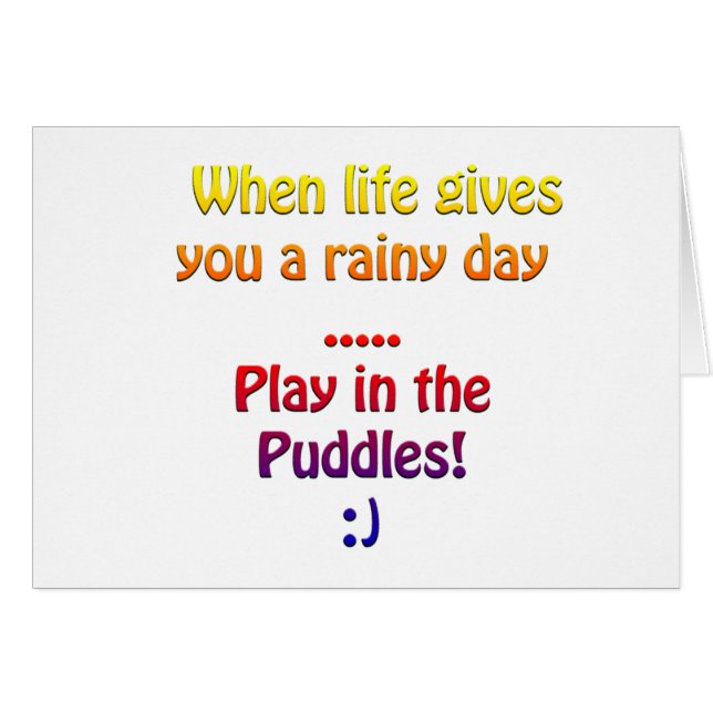 Días lluviosos (Anverso (Horizontal))