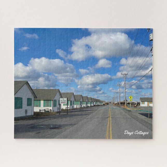 Días oficiales rompecabezas de cabañas (Horizontal)