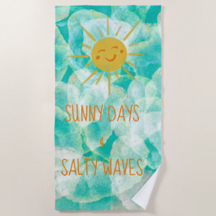 Días soleados y toallas de playa saladas