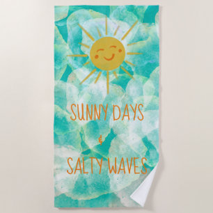 Días soleados y toallas de playa saladas