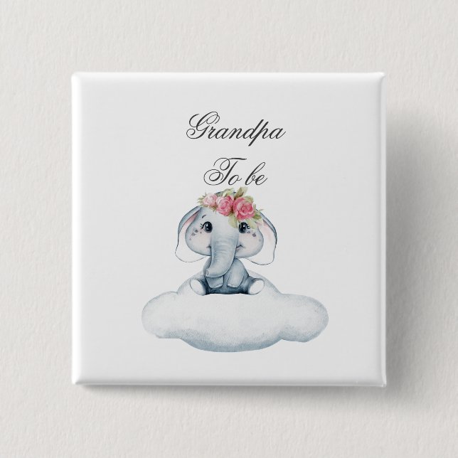 Días soñados con Rosie the Elephant. Chapa (Anverso)