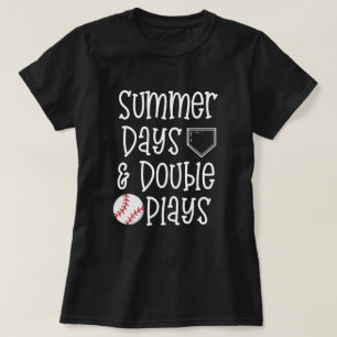 Días y juego de dobles de verano de la camiseta d