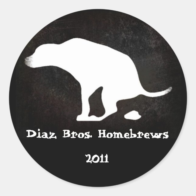 Díaz Bros. Pegatinas (Anverso)