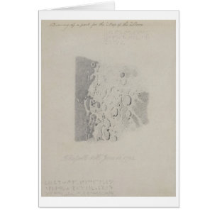 Dibujando para el mapa de la luna, 1794 (lápiz en