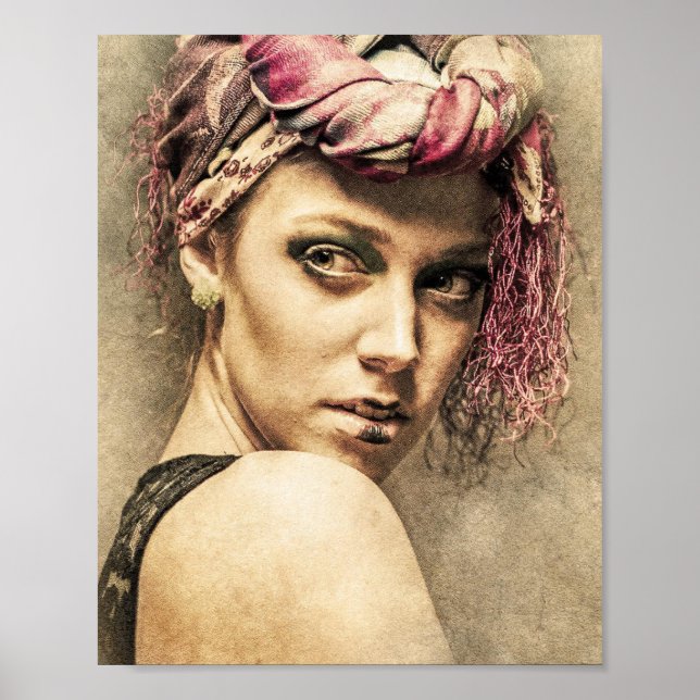 Dibujante de pintura de Guay mujer arte moderno (Frente)