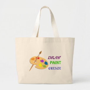Dibujar la bolsa de arte de la paleta de artistas