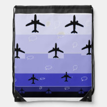 Dibujar la mochila de cadena en azul