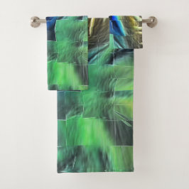 Dibujo abstracto de mosaico ligeramente tallado y 