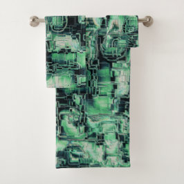 Dibujo abstracto en mosaicos esculpidos en tonos d