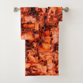 Dibujo abstracto en mosaicos esculpidos en tonos d