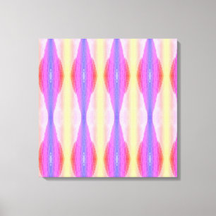 Dibujo abstracto en pastel Imprimir lienzo estirad