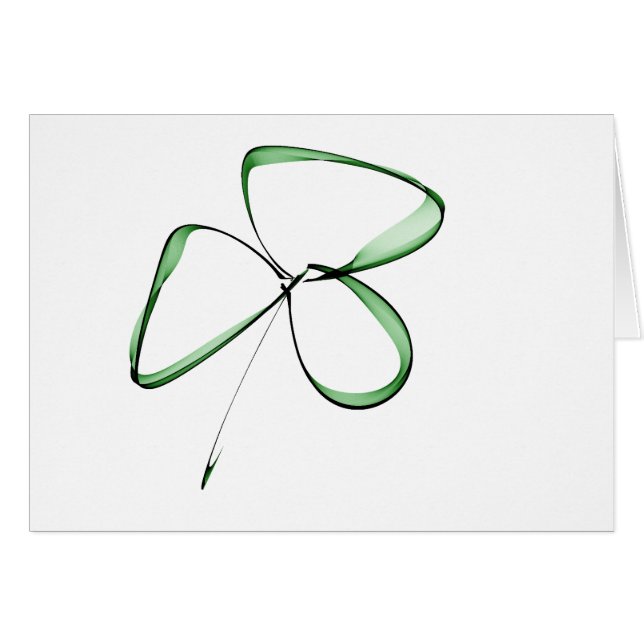 dibujo agradable pequeño trébol (Anverso (Horizontal))