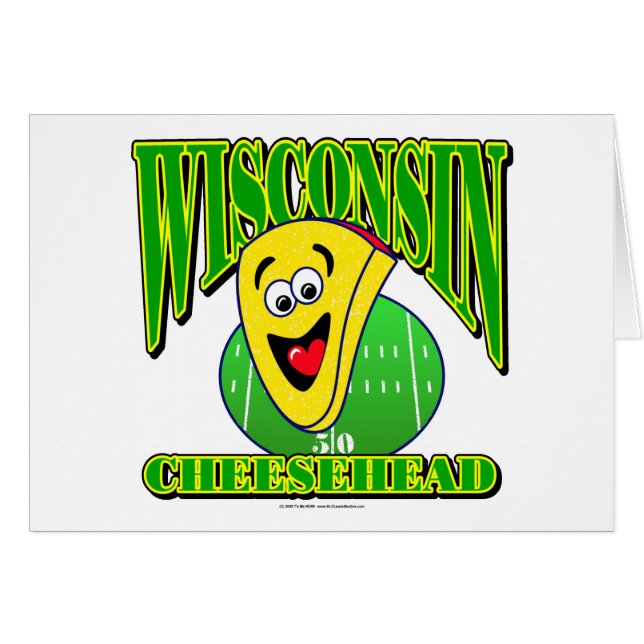 Dibujo animado 2 de CheeseHead (Anverso (Horizontal))