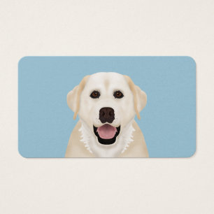 dibujo animado amarillo del labrador retriever