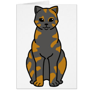 Dibujo animado británico del gato de Shorthair