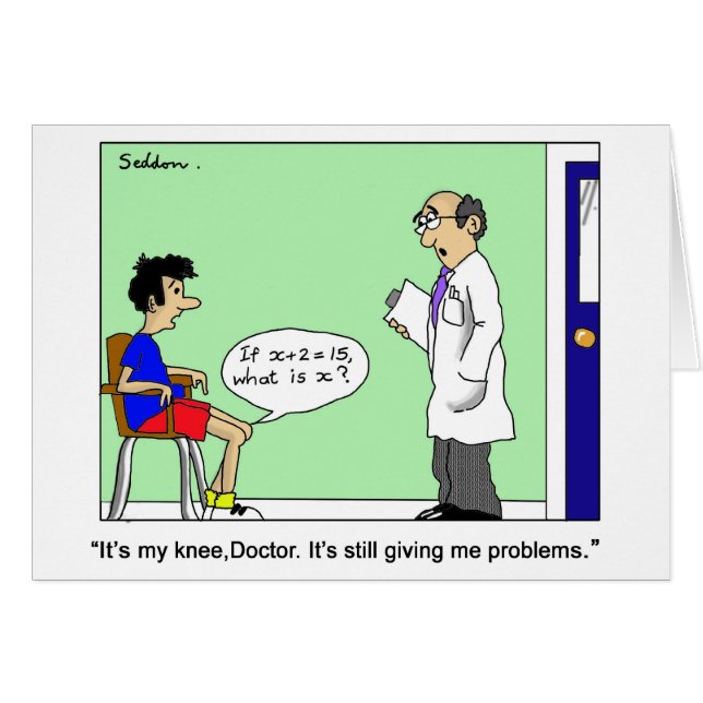 Dibujo animado chistoso y original por Mike (Anverso (Horizontal))