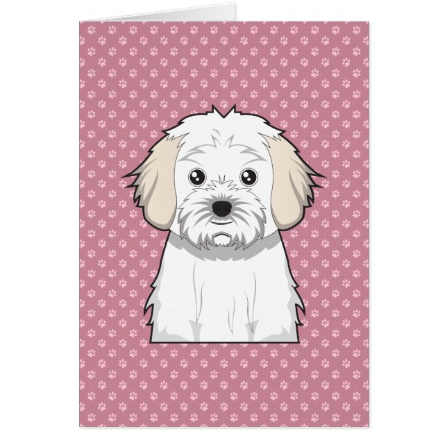 Dibujo animado de Cavachon (Frente)