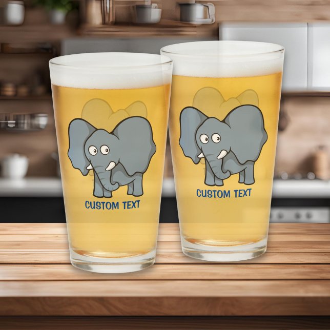 Dibujo animado de elefante gris (Subido por el creador)