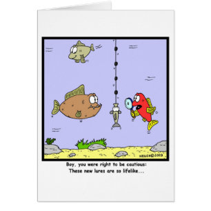 Dibujo animado de la pesca: Señuelos