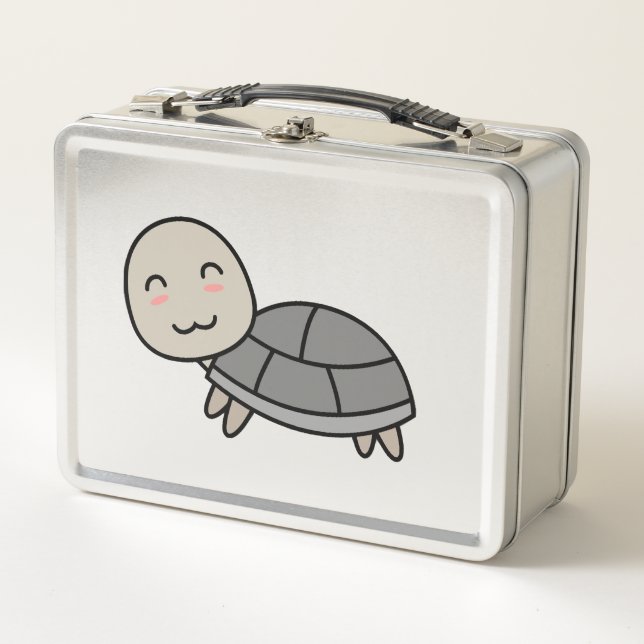 Dibujo animado de tortuga animal (Anverso)