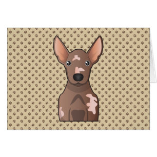 Dibujo animado de Xoloitzcuintli
