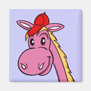 dibujo animado del "caballo" del imán