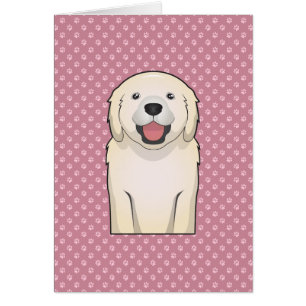 Dibujo animado del golden retriever