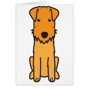 Dibujo animado del perro de Lakeland Terrier