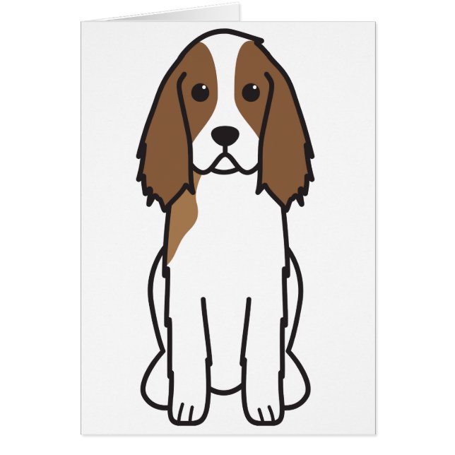 Dibujo animado del perro del perro de aguas de (Frente)