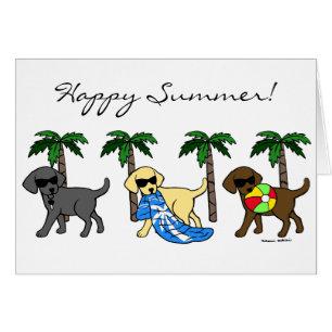 Dibujo animado fresco del fiesta de la playa de