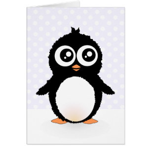 Dibujo animado lindo del pingüino