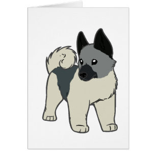 dibujo animado noruego del elkhound