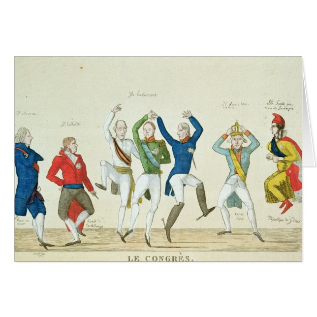 Dibujo animado satírico que representa la llave (Anverso (Horizontal))