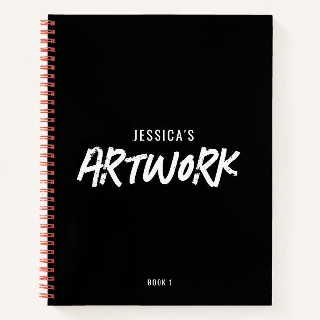 Dibujo artístico personalizado - libro de esbozo n (Anverso)