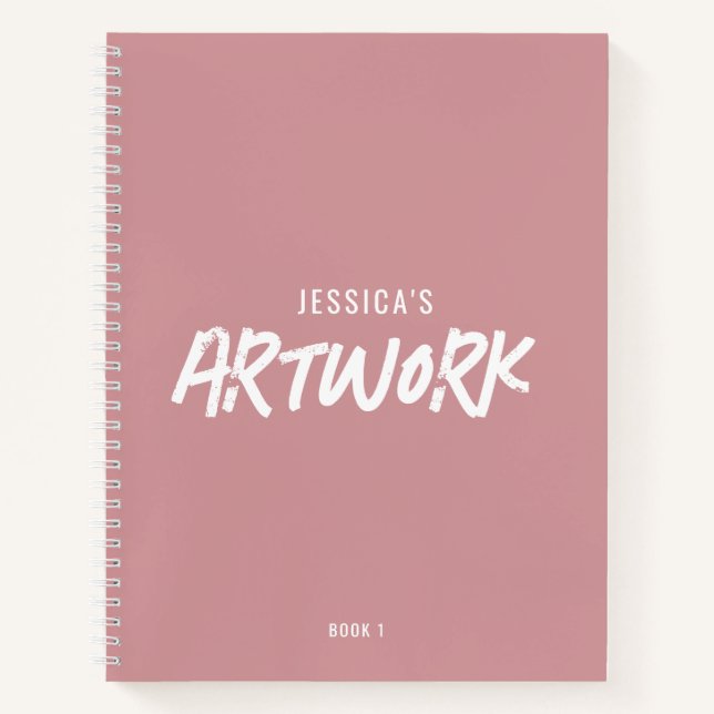 Dibujo artístico personalizado libro de esbozo ros (Anverso)