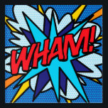 Dibujo cómico pop arte WHAM impresión acrílica<br><div class="desc">Impresiones de acrílico pop de superhéroes de moda que seguramente añaden un toque de color a una amplia gama de habitaciones en su casa o oficina. Una manera ideal de tratarte a ti mismo o a alguien que conozcas con estas geniales y únicas fotos de historietas. ¿Por qué no agregar...</div>