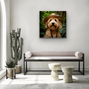 Dibujo de arte Metalizado Safari Doodle