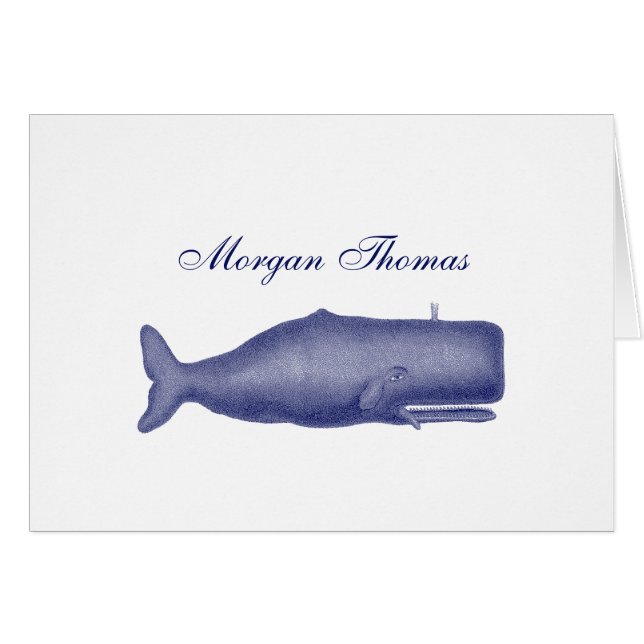 Dibujo de ballenas del siglo XIX N (Anverso (Horizontal))