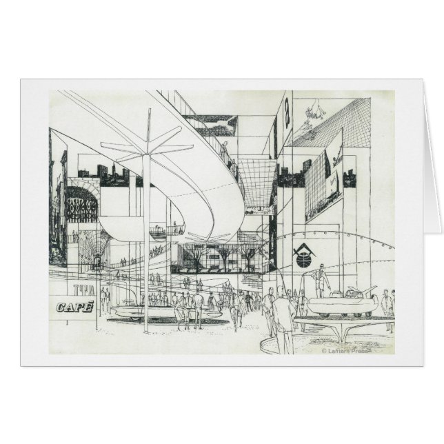 Dibujo de concepto aéreo de la aguja espacial 2 (Anverso (Horizontal))