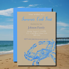 Dibujo de cosecha - Invitación a hervir con cangre