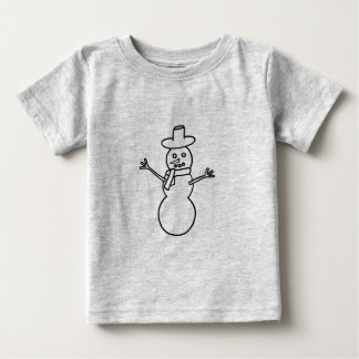 Dibujo de dibujo de esquema - Camisa de color de m