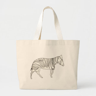 Dibujo de dibujo de esquema - cebra, bolsas de lon