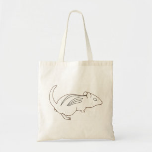 Dibujo de dibujo de esquema - trituración, bolsas 