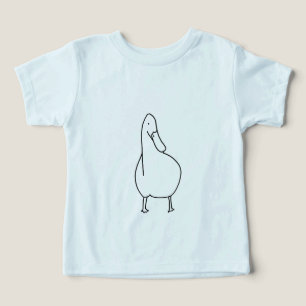 Dibujo de dibujos animados, camisetas de pato