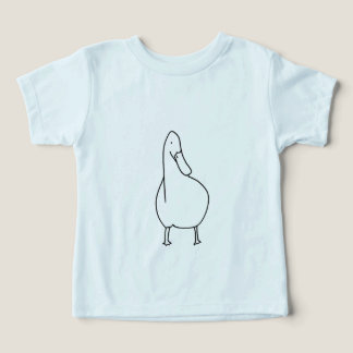 Dibujo de dibujos animados, camisetas de pato