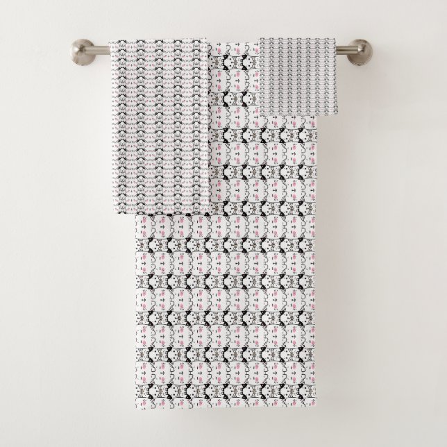 Dibujo de gato | Fondo transparente del patrón de  (In situ)