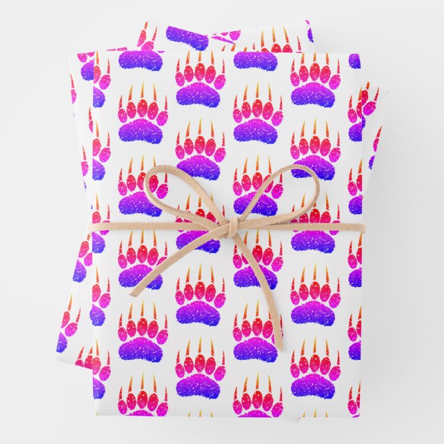 Dibujo de impresión de la hoja de Purpurina arcoir (In situ)