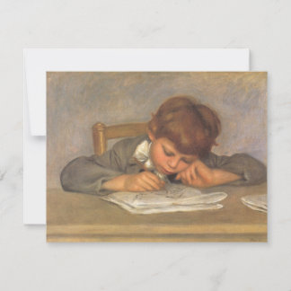 Dibujo de Jean por Pierre Renoir, Arte Antiguo Fin